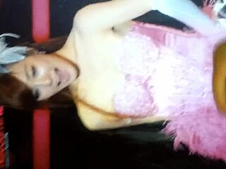 cumming hard on sexy korean tiffany in lingerie