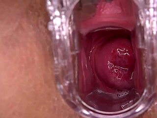 The man made a mess of himself, diving into wet pussy