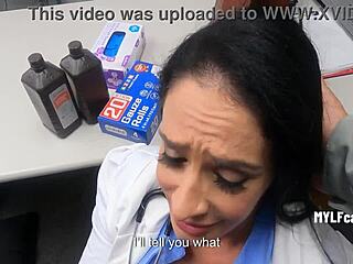 busted medical pro sheena ryder caught in shocking office moment