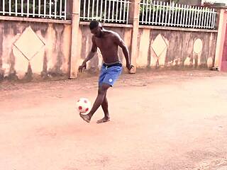 Cameroonian footballer's public match antics shock fans