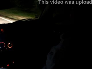 Girlfriend in Heels Bangs Stranger Outdoors in Car While Friend Watches.