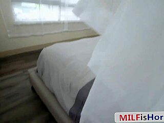 courtney taylor, gorgeous stepmom, craves her stepson's big cock