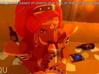 Urbosa Sucking and Fucking Hard Action