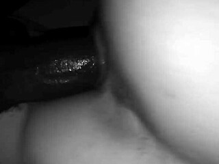 She's riding that big black cock like there's no tomorrow in this intense session