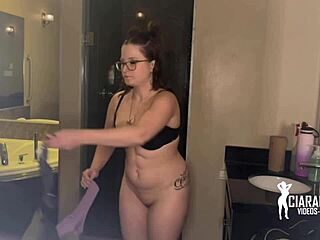 Ciaracruisexxx bodysuit panty try on - strip tease 14+ pics