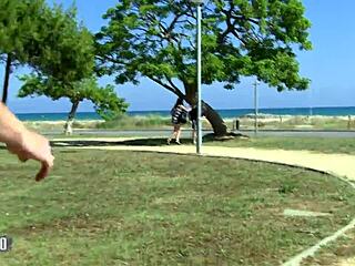 A Cock In Both Holes For Chubby Chick Mylene Johnson