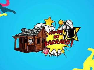 ruan caiu de boca na buceta da bianca demarchi no podcast ela gemeu muito de tesão - podcast pópum no barraco