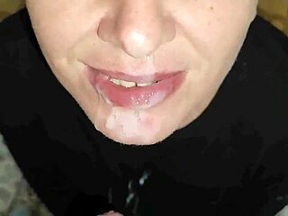 An amateur video of a cheating MILF with her husband