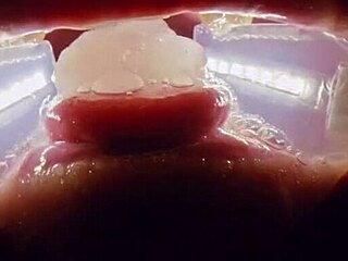 you filthy whore, take this frozen cum bukkake punishment!