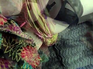 amateur bondage session in homemade setting with bound participants