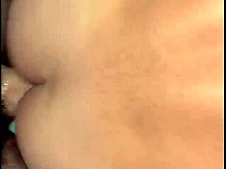 Two cousins fuck passionately after aunt leaves.