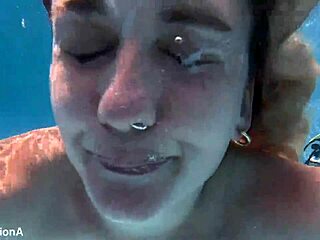 Australian Chick Gets Underwater Fuck and Golden Shower Facial