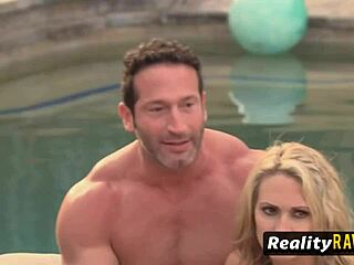 Stunning swinger babes swap partners for oral pleasure.