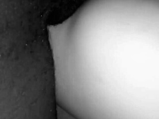 She's riding that big black cock like there's no tomorrow in this intense session