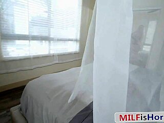 courtney taylor, gorgeous stepmom, craves her stepson's big cock