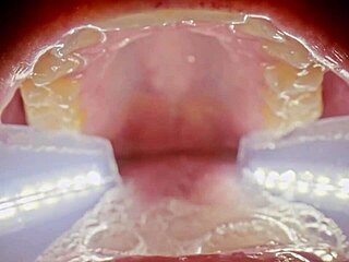 you filthy whore, take this frozen cum bukkake punishment!