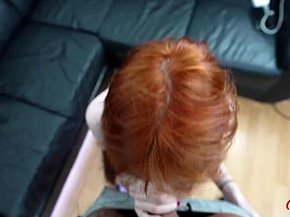 German Scout - Skinny Tall German Redhead Ginger Girl Soley Summer First Time Porn Casting