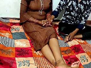 Beautiful Indian step mom fucked hard by step son 😍