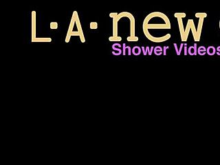 Asian Teen 18+ Brunette Took A Shower