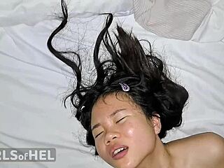 Quick dorm fuck with college girl before class