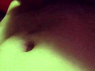 The pretty girl in a mini bikini gets her pussy filled with cum