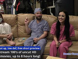 Dr Tampa Conducts Physical on Blaire Celeste at Tampa University