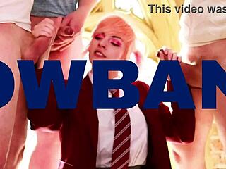 Does the blonde 18 year old student fuck her teacher?