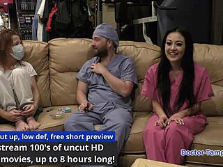 Dr Tampa Conducts Physical on Blaire Celeste at Tampa University