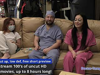 Dr Tampa Conducts Physical on Blaire Celeste at Tampa University