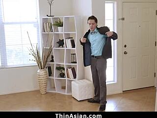 punishing that hot asian teen with my big dick for being naughty - thinasian 😏