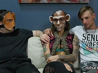 nasty cutie was brought in butt hole nuthouse for uninhibited therapy