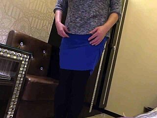 Japanese Pregnant Milf Shows Off Busty Treasure.