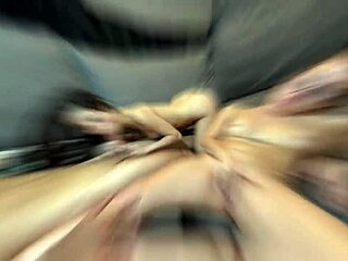 Hot Orgasmic Quickie with Latina's Big Clit and Assplay