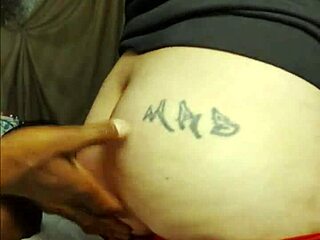 perverted stepbrother gropes step sister's big ass then fucks her with monster cock