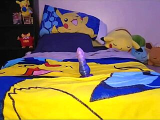 Chubby Femboy Jerks Cock Solo With Sounds Until Cum