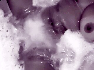 Trailer - bubble bath and MILF teacher masturbating her pussy