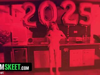 Redhead Barbie Enjoys Intimate Moments with Lover. Starting New Year with Passion.