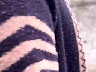 Climbing the hill crazy horny to give my pink pussy!