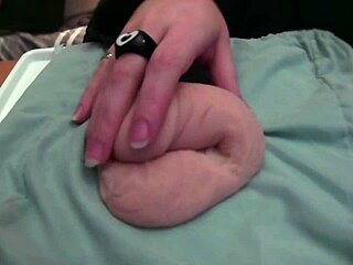 playing with a very soft and limp fake toy, no audio, homemade style