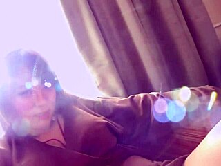 Curvy Japanese G-cup babe enjoys playful midday banging with raw creampie.