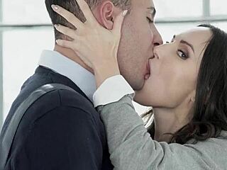 lesbian party with strap-on fucking big tits blonde