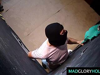 Amateur Glory Hole Club Sucks and Bangs in Wild Party Gangbang Action