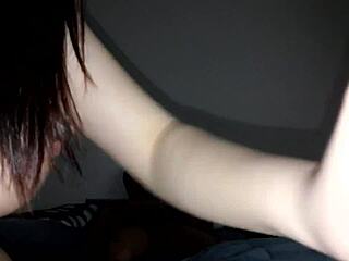 Amateur Asian Teen Couple Gets Wild Homemade Sex Action