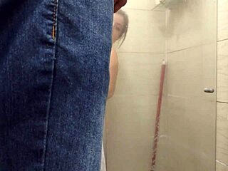 Wife Teased Electrician and Got Fucked in Shower!