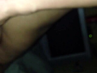 Old cuckold watches his wife moaning in pleasure with another man