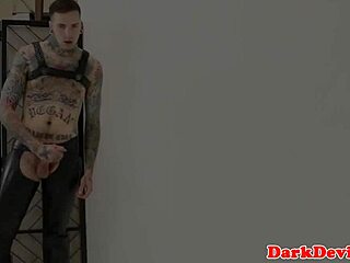 The hot transsexual with big boobs gets dominated