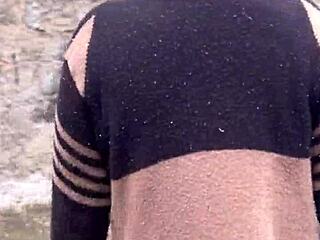 Climbing the hill crazy horny to give my pink pussy!