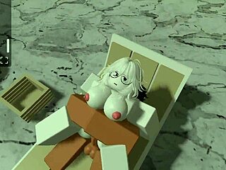 Stranger took advantage of a white girl in the pool in Roblox