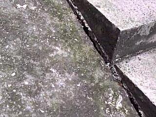 Climbing the hill crazy horny to give my pink pussy!