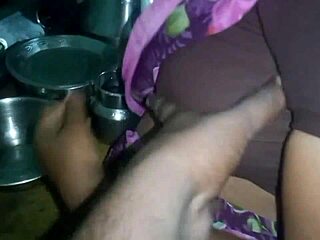 A mature woman with a hairy pussy gets fucked by her stepbrother